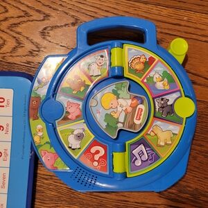 Fisher-Price Little People Toddler Learning Toy World of Animals See ‘N Say